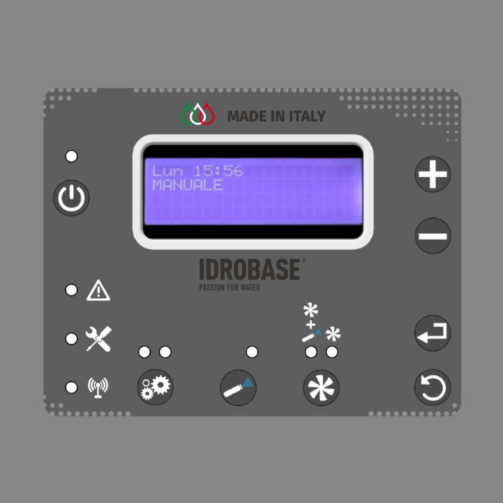 IDROBASE FOG EXTRA панель управления настройка