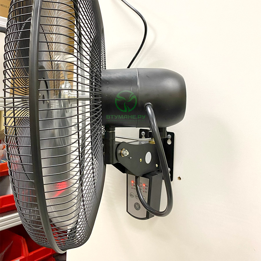 Фото настенный вентилятор с пультом управления